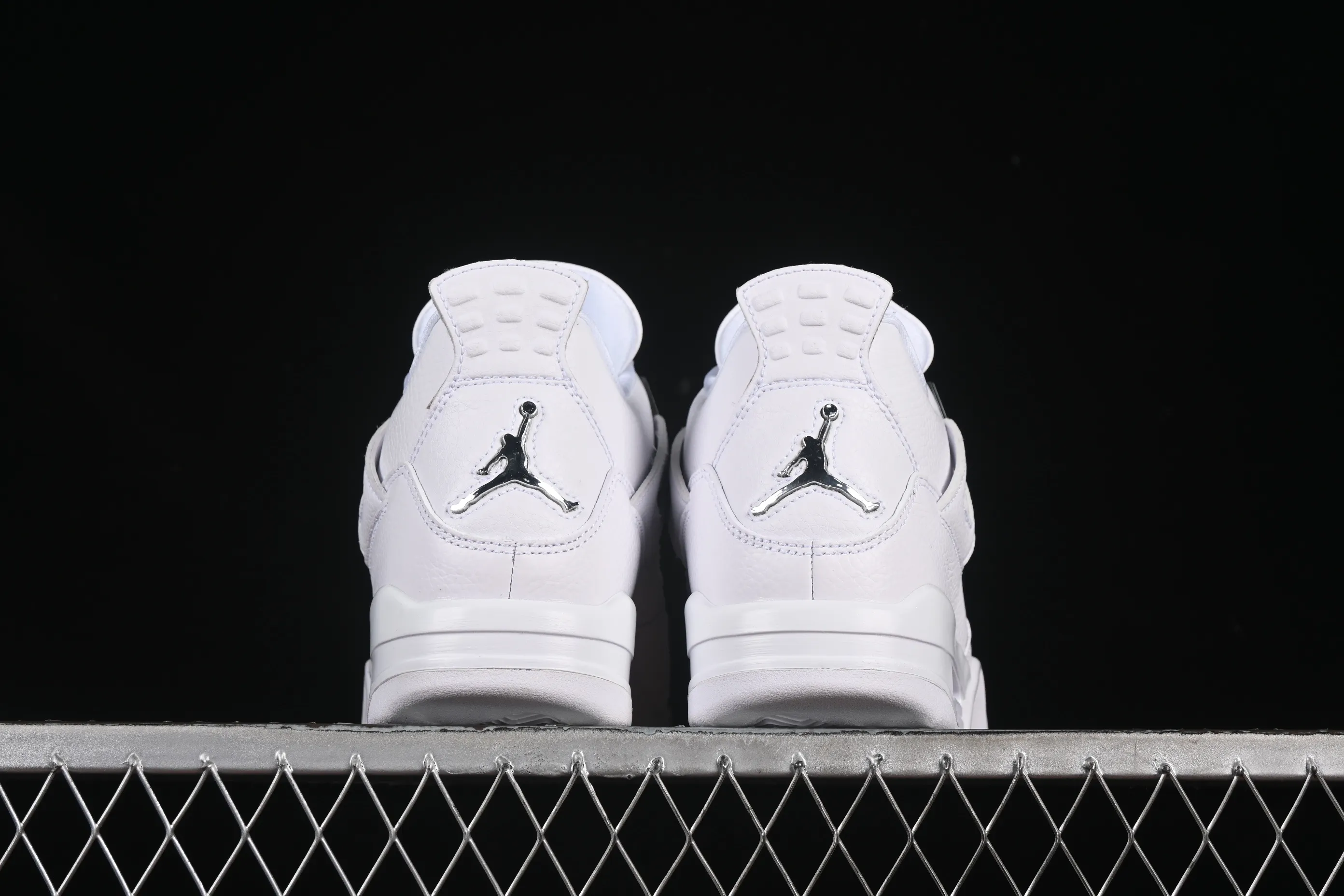 All categories Air Jordan Jordan series basketball shoes Air Jordan 4 Air Jordan 4 Retro "PureMoney" AJ4 Joe 4 White Cat First layer leather 308497-100